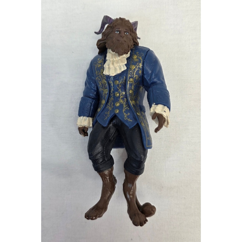 Disney Beauty and the Beast Live Action Beast Action Figure Blue Suit 2017 Movie